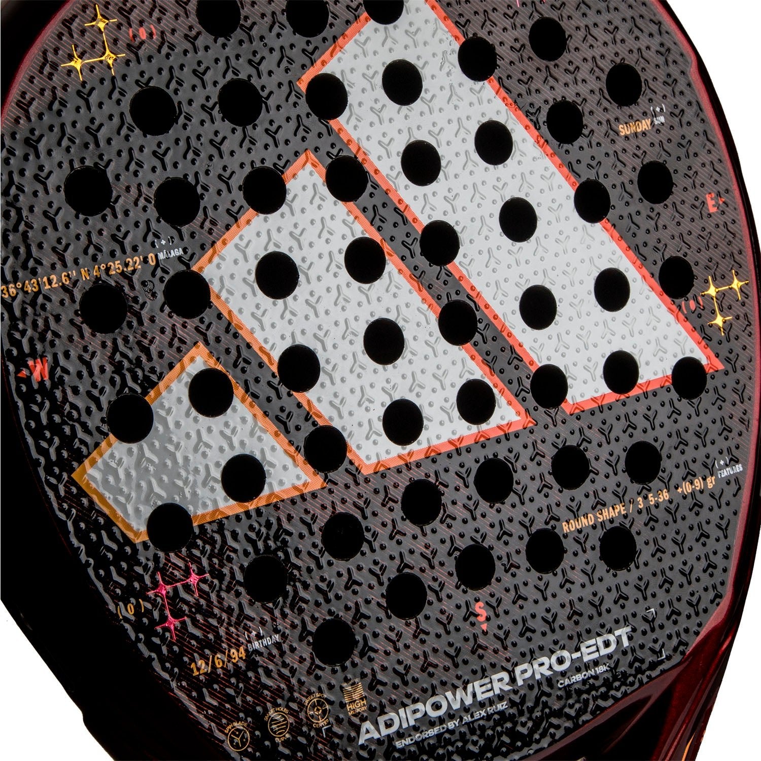 Padelio Raketė Adidas Adipower Multiweight Control Pro Edt 2025 - Alex Ruiz - Servuok