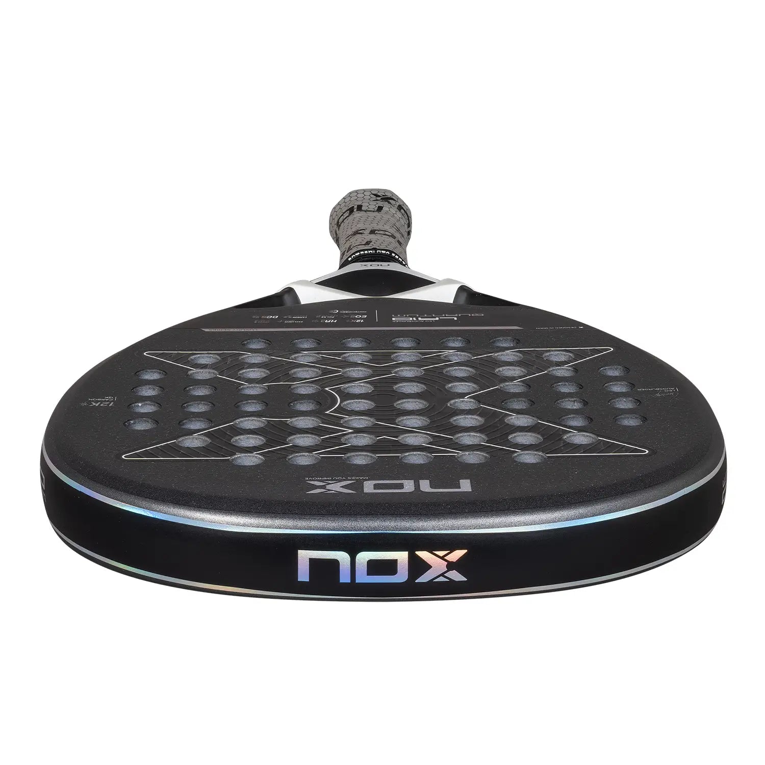 Padelio Raketė Nox LA10 Quantum 12K 2025 - Leo Augsburger - Servuok
