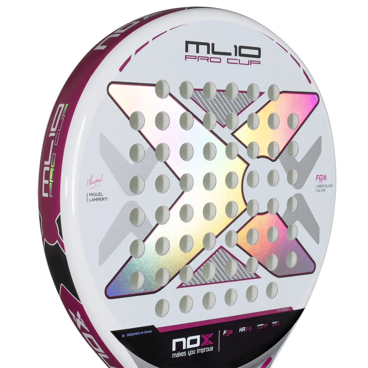 Padelio Raketė Nox ML10 Pro Cup Silver 2025 - Servuok