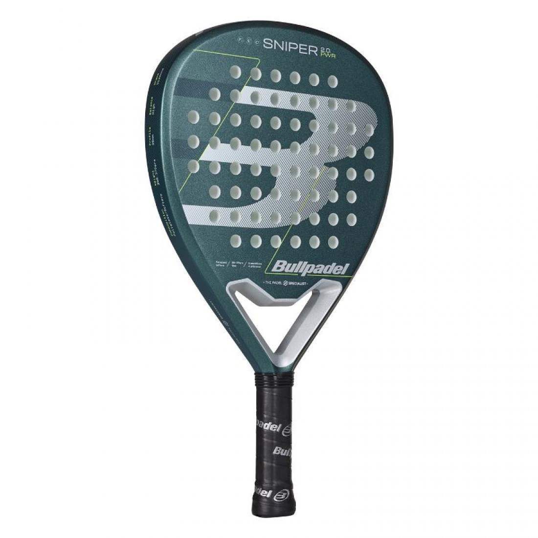 Padel Racket Bullpadel Sniper 2.0 Power Light Blue 2026