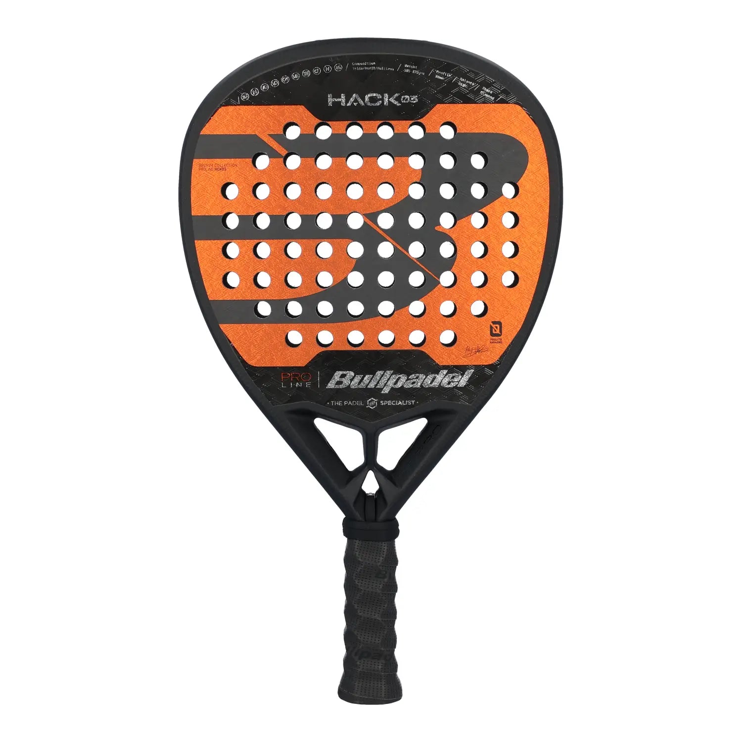 Padel Racket Bullpadel Paquito Navarro Hack 03 2024