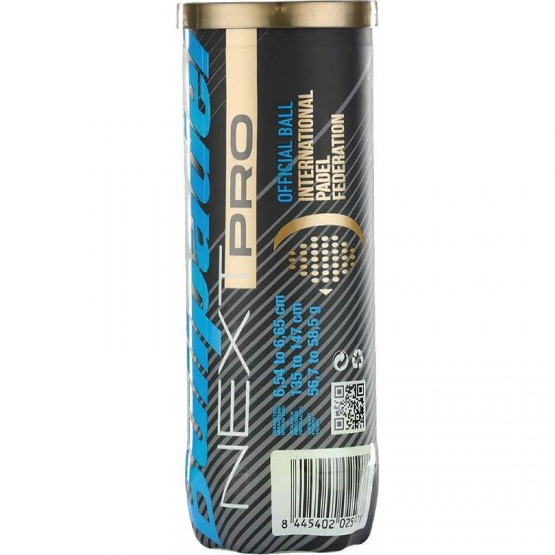 Padelio Kamuoliukai Bullpadel FIP Next Pro x3 - Servuok
