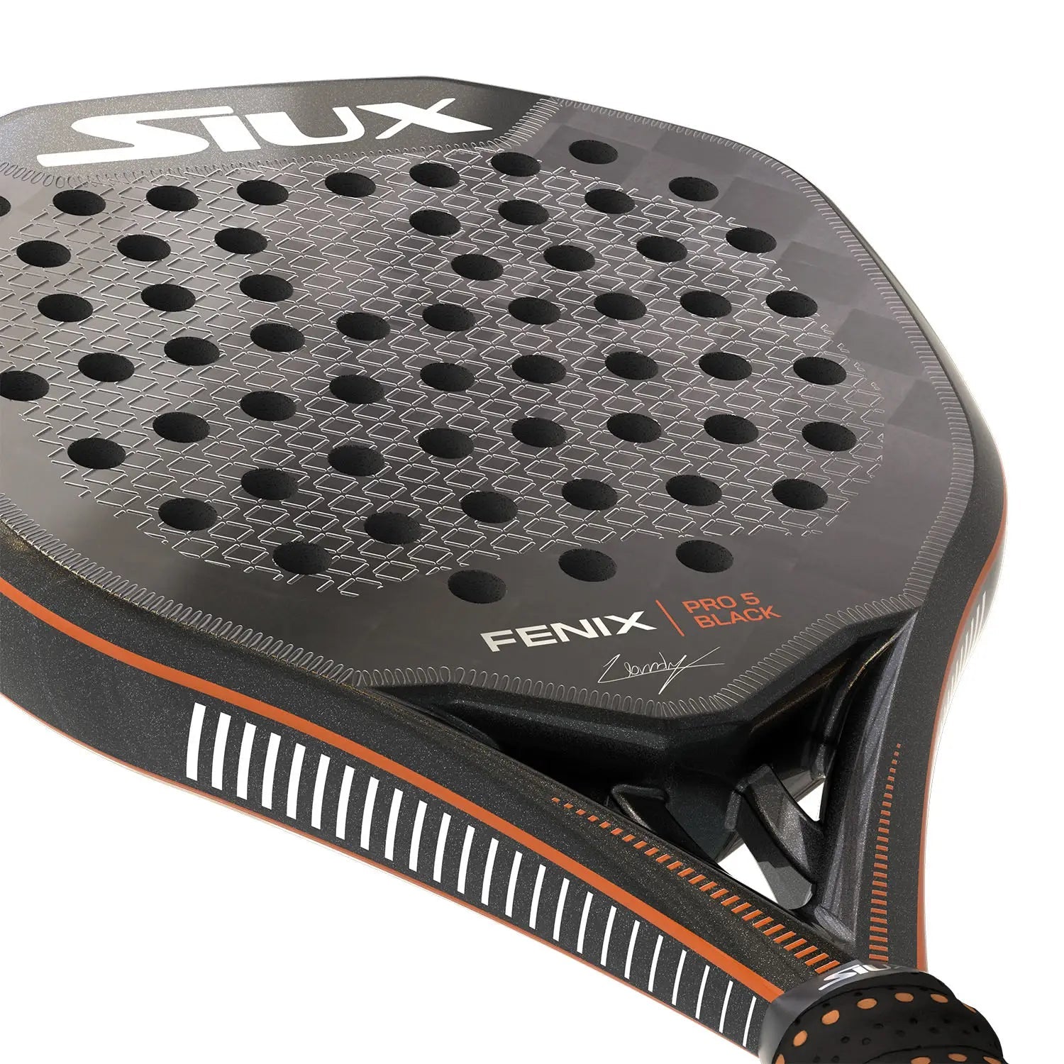 Padelio Raketė Siux Leo Augsburger Fenix Pro 5 Black 2025 - Servuok